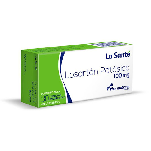 LOSARTAN POTASICO 100MG TAB X 30 (LA SANTE)